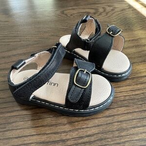 Piper Finn Toddler Black Sandals